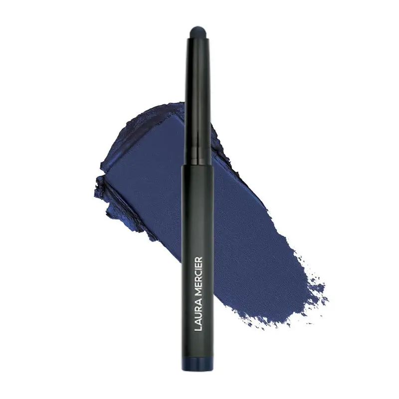 Laura Mercier Caviar Stick Fard à Paupières – Finition Matte, Tenue 24H, Bleu Minuit