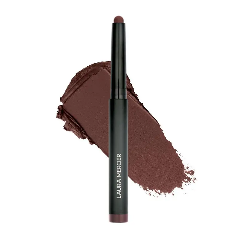 Laura Mercier Caviar Stick Ombre Crème Matte Dark Cacao – Tenue 24H, Hydratation Hyaluronique