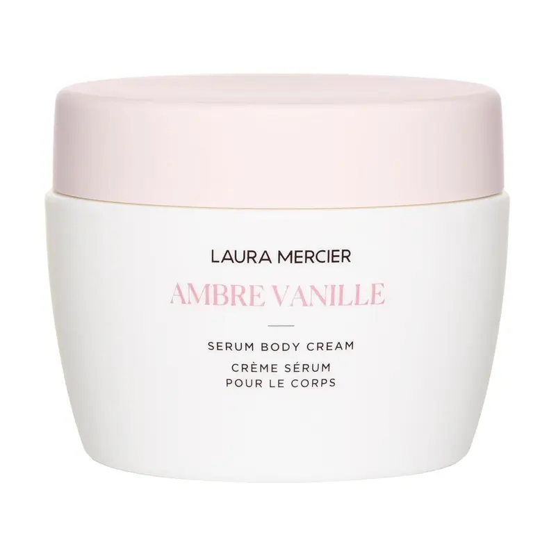 Laura Mercier Serum Body Cream – Hydratation 48H, Barrière Cutanée Renforcée, Ambre Vanille