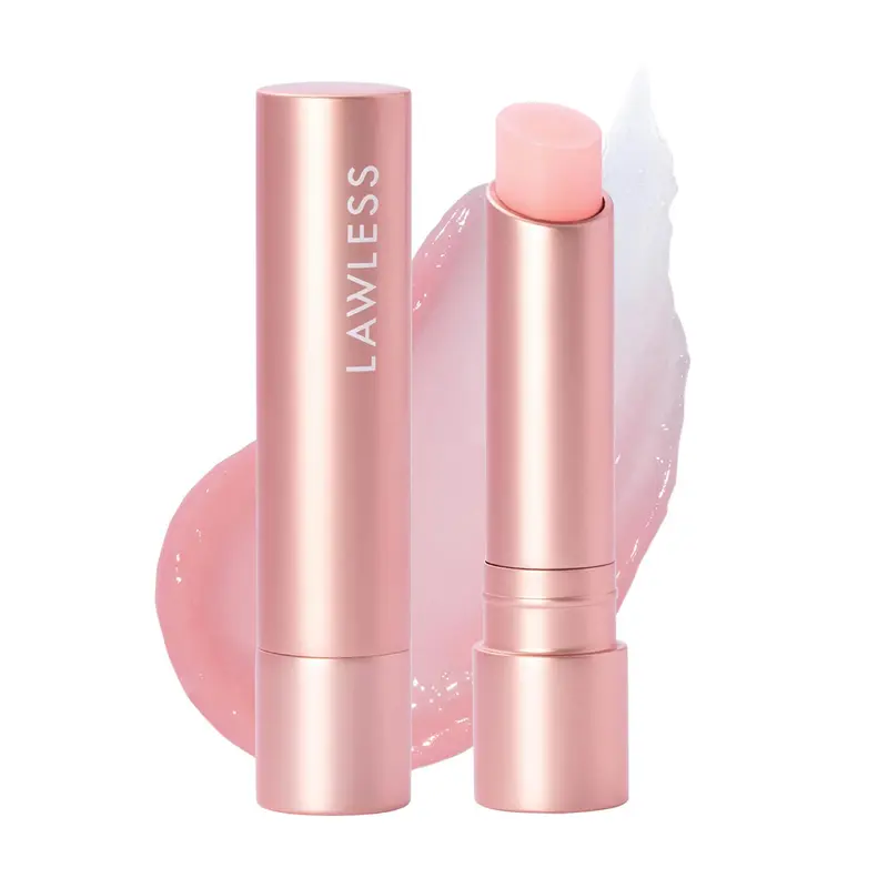 LAWLESS Forget the Filler – Baume teinté repulpant pour les lèvres, Pink Marshmallow, 0,09 oz
