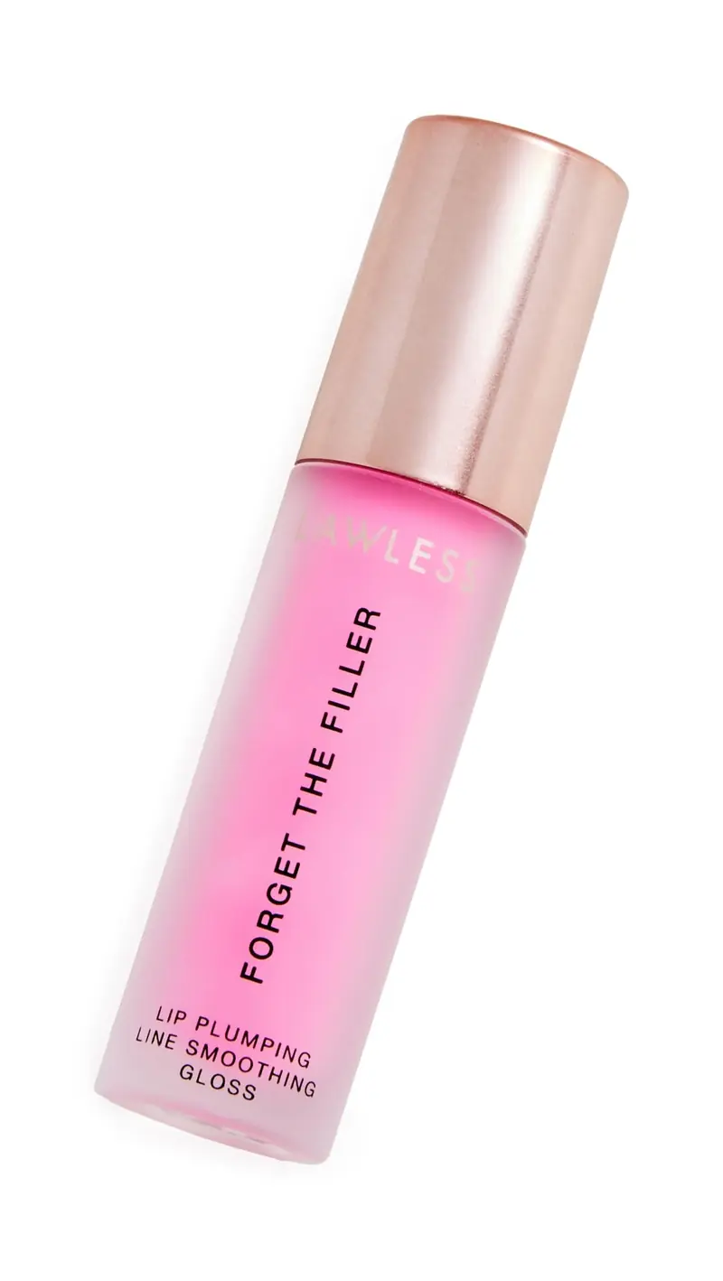 Lawless Forget the Filler Lip Plumper – Gloss Lèvres Daisy Pink, Lissant les Lignes, Hydratant, 0,11 oz
