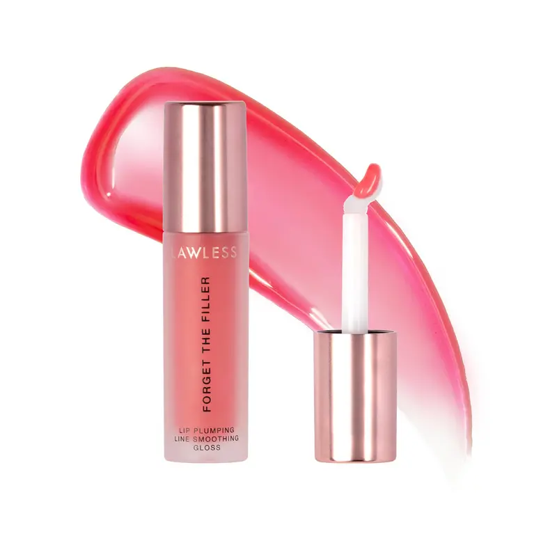 Lawless Gloss repulpant pour les lèvres – Cerise Vanille, hydratant et raffermissant (0,11 oz)