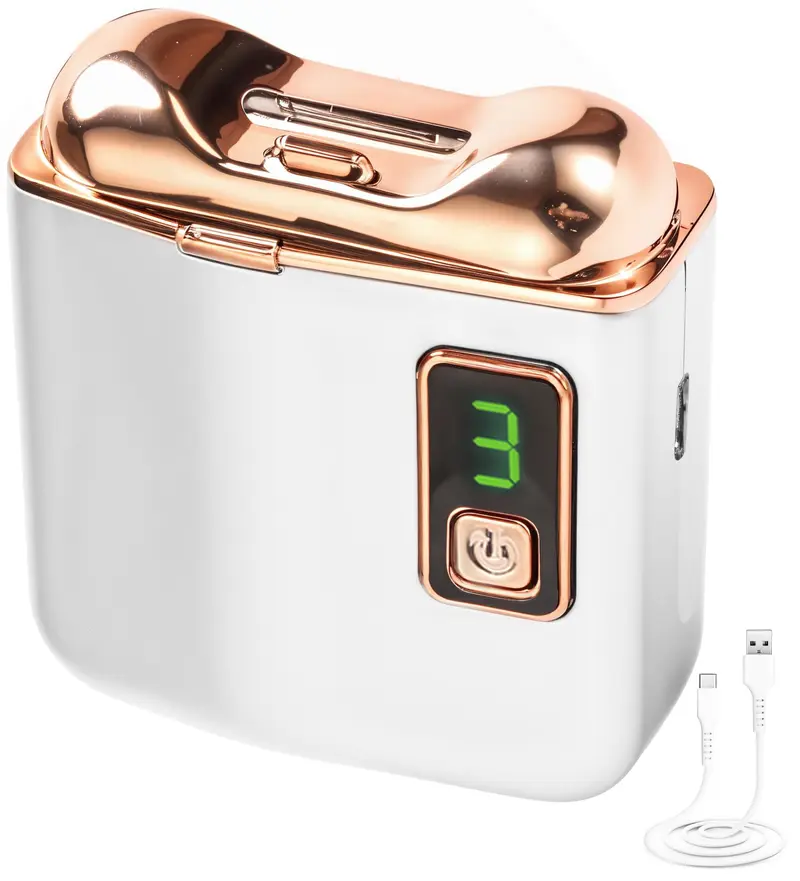 Layla Mae – Coupe-Ongles Électrique Automatique Rechargeable avec LED et 3 Vitesses