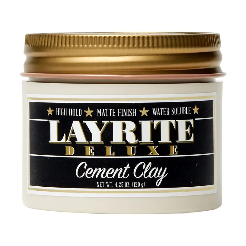 Layrite Cement Clay – Finition mate et maintien extrême (1 unité)