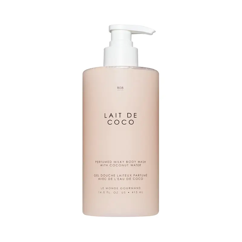 Le Monde Gourmand Lait de Coco – Gel Douche Lacté Parfumé Vanille & Praliné (414 ml)