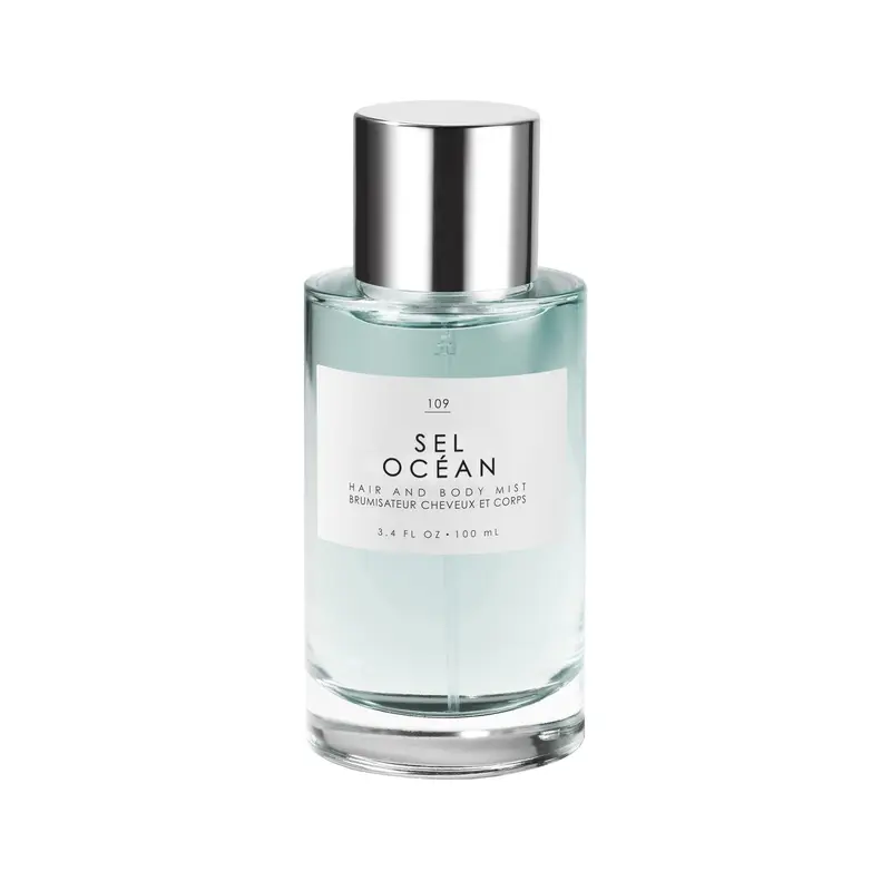 Le Monde Gourmand Sel Océan – Brume Parfumée Cheveux et Corps, 100 ml, Chèvrefeuille, Muguet et Sel Océan Rose