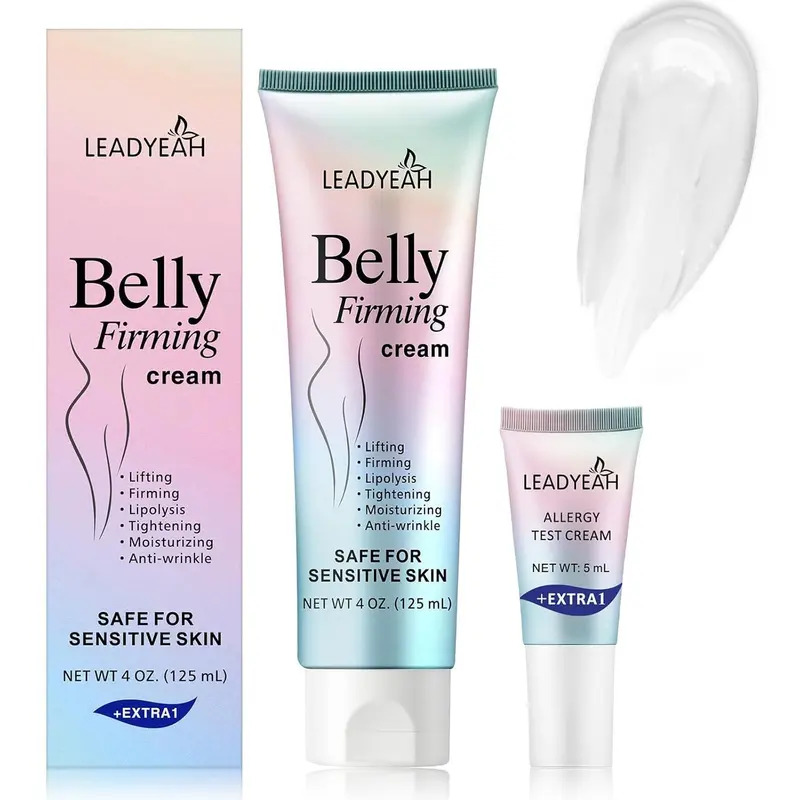 Leadyeah B Flat Belly Firming Cream – Crème raffermissante pour ventre, cuisses et fesses – 125 ml
