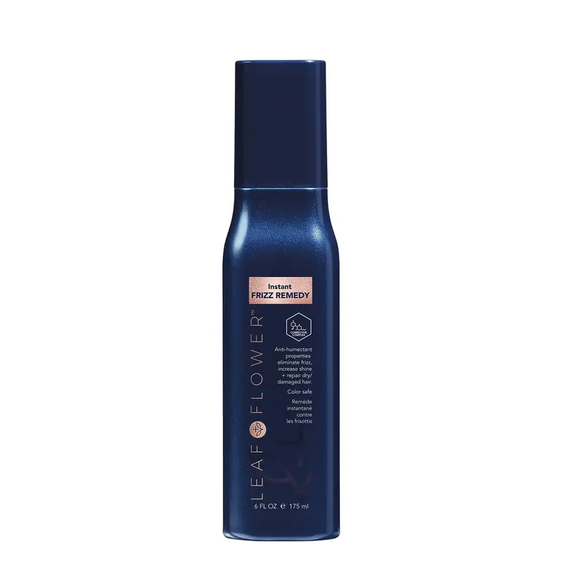 Leaf & Flower Remède Instant Antifrizz, 180 ml – Anti-Frisottis Activé par la Chaleur