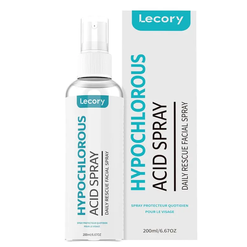 Lecory Spray Hypochloreux – Soin Visage et Peau | Après-Piercings et Acné (6,67 onces liquides)