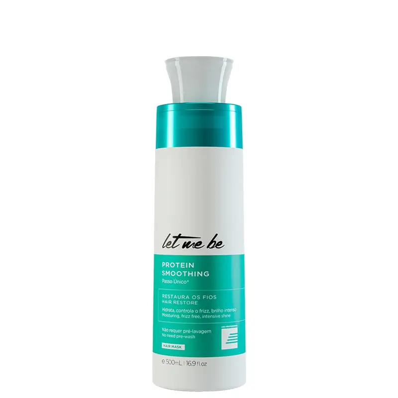 Let Me Be Hair Keratin – Traitement Brésilien en Une Étape, Hydratant et Brillance Intense (500 ml)