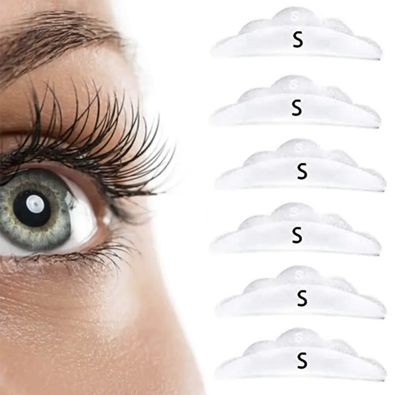 Libeauty Tiges et Tampons pour Courbure des Cils – 6 pièces réutilisables avec étui PU