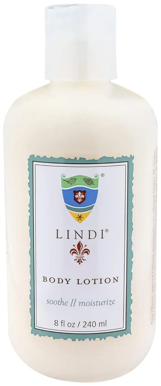 Lindi Skin lotion corporelle — Hydratation douce pour peau sensible (237 ml)