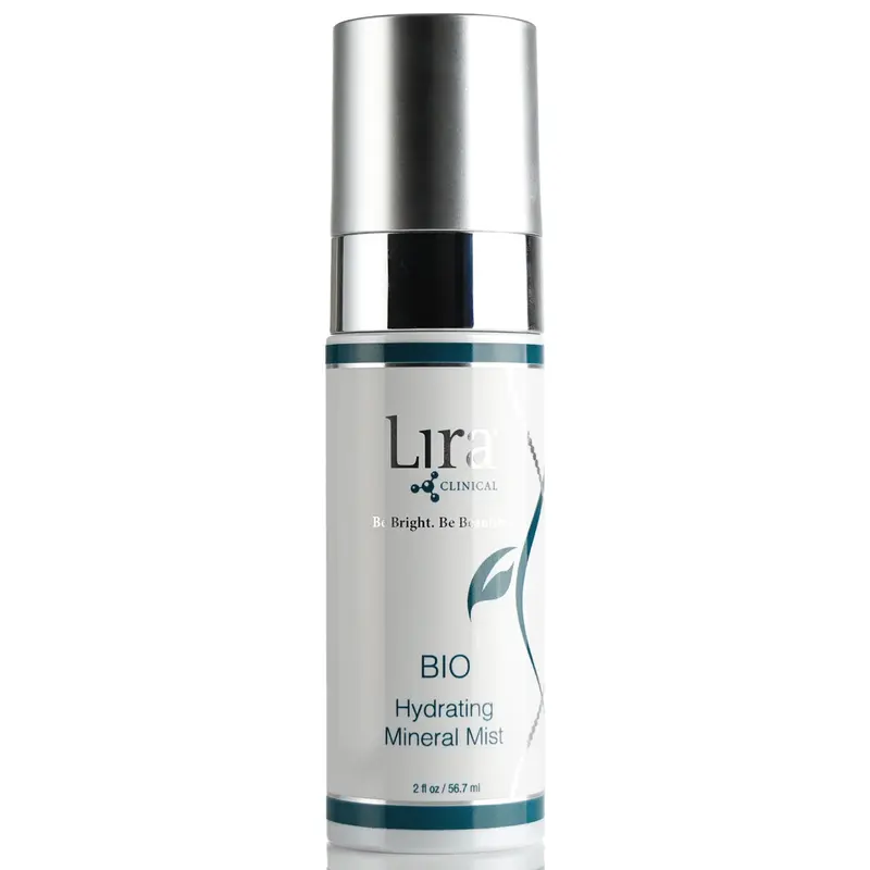 Lira Clinical BIO Brume Minérale Hydratante – Spray visage hydratant apaisant et lumineux (60 ml)