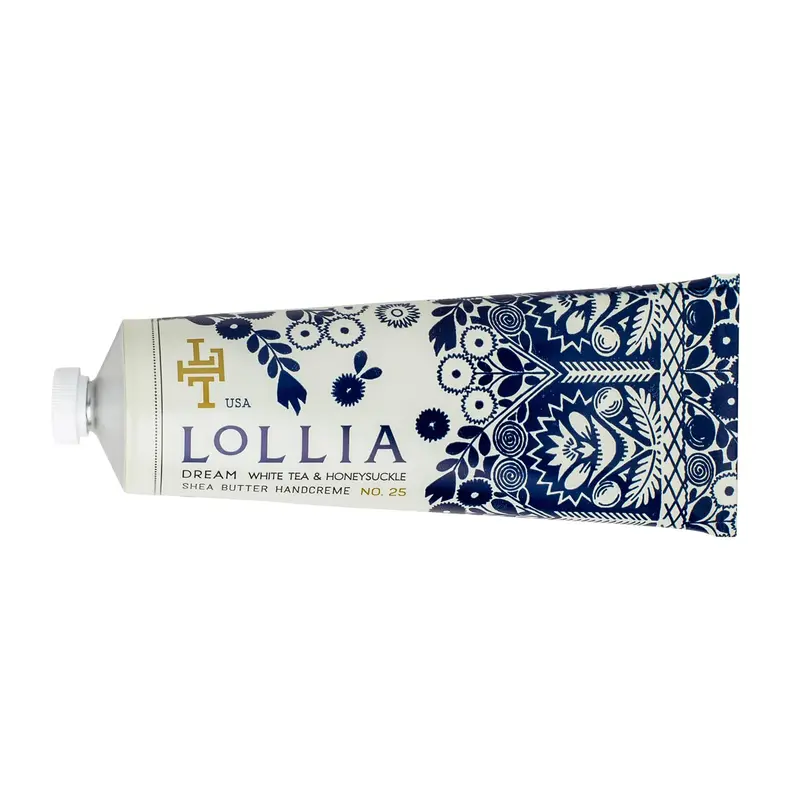 LOLLIA Dream Handcreme – Crème mains légère, parfumée et absorption rapide | 4 oz / 113 g