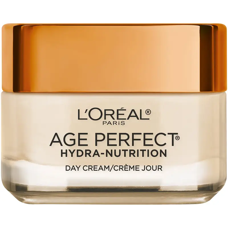 L'Oréal Paris Age Perfect Hydra-Nutrition Crème de Jour Anti-Âge à l'Extrait de Miel de Manuka – Hydratation Durable