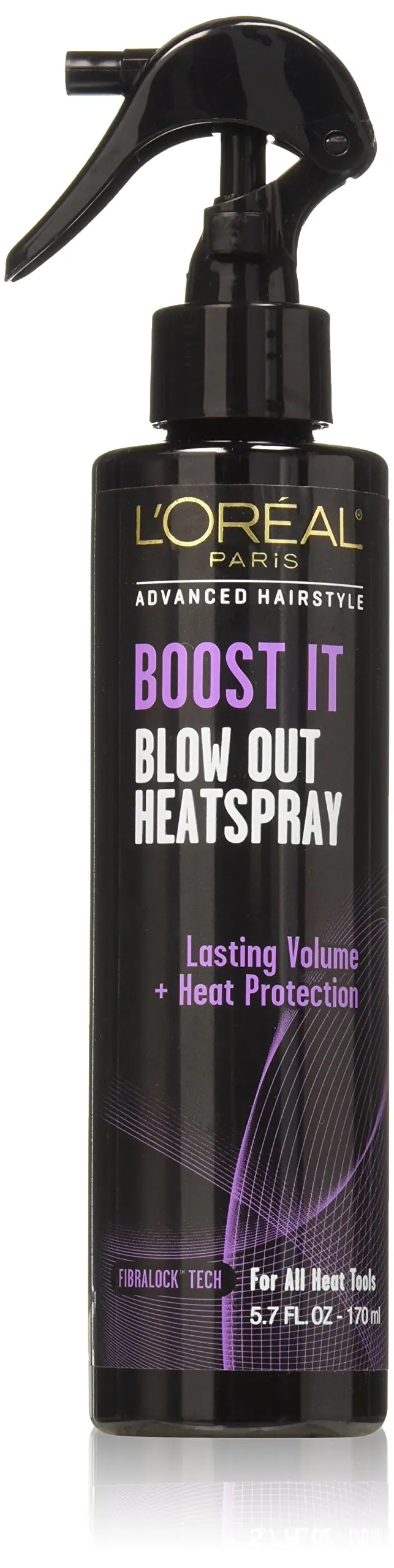L’Oréal Paris BOOST IT Blowout Heatspray – Volume durable et Protection thermique