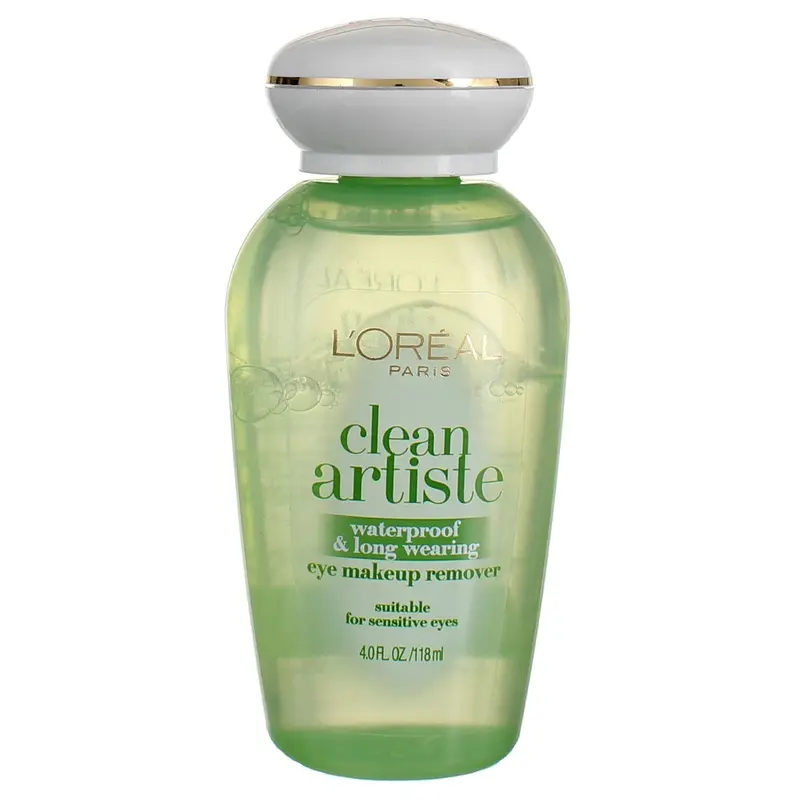 L’Oréal Paris Clean Artiste Démaquillant Yeux Waterproof et Longue Tenue – Lot de 3 (118 ml chacun)