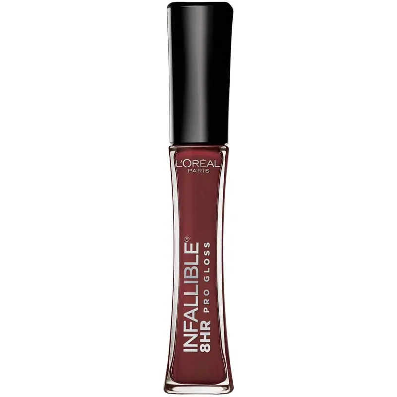 L’Oréal Paris Infallible Gloss Hydratant 8H – Teinte Raisin, 6 ml