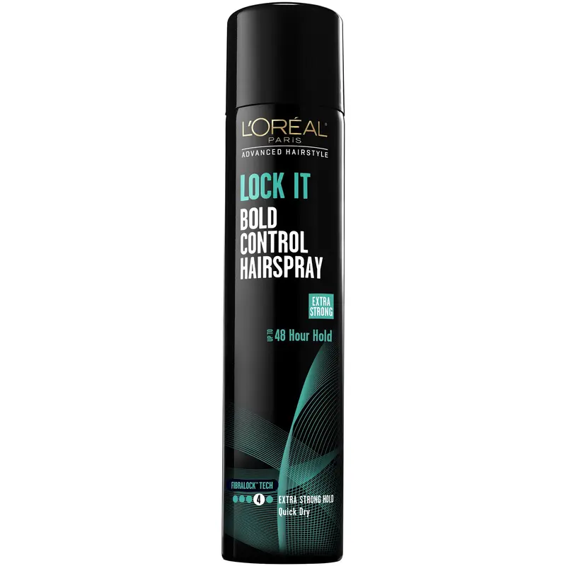 L’Oréal Paris Lock It Bold Control Hairspray 8,25 oz (244 ml) – Pack de 3