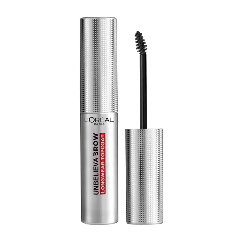 L’Oréal Paris Unbelievabrow – Couche de finition longue tenue transparente, résistante à l’eau et sans transfert, 0,15 oz