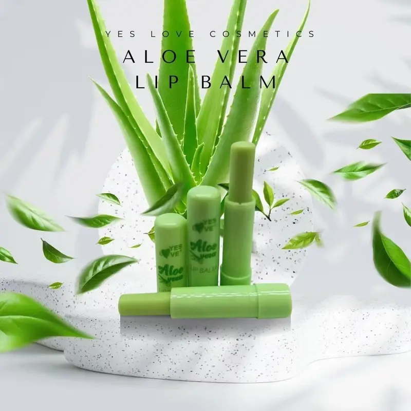 Lot de 24 Pièces - Baume à Lèvres à l'aloe vera - 8404B - Yes Love Cosmétique
