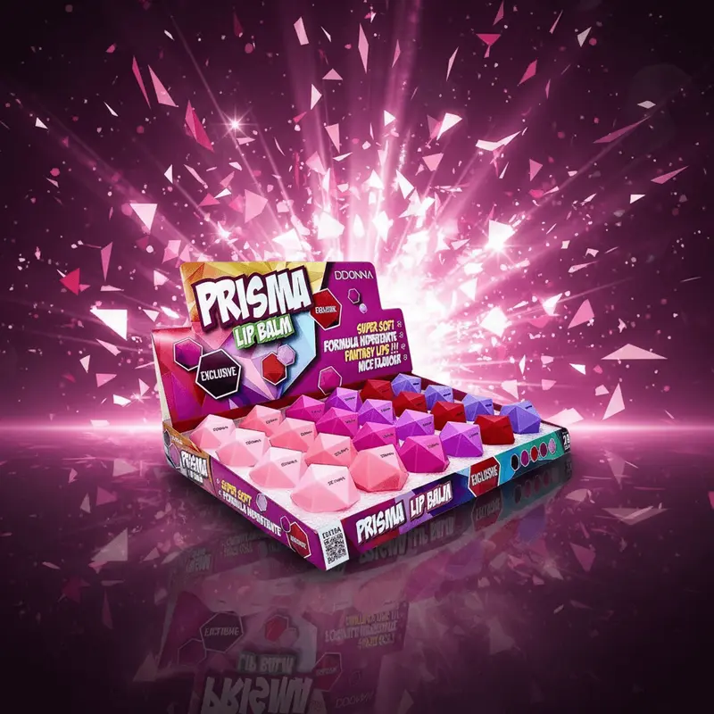 Lot de 24 Pièces - Prisma Lip Balm Parfumé - D'Donna