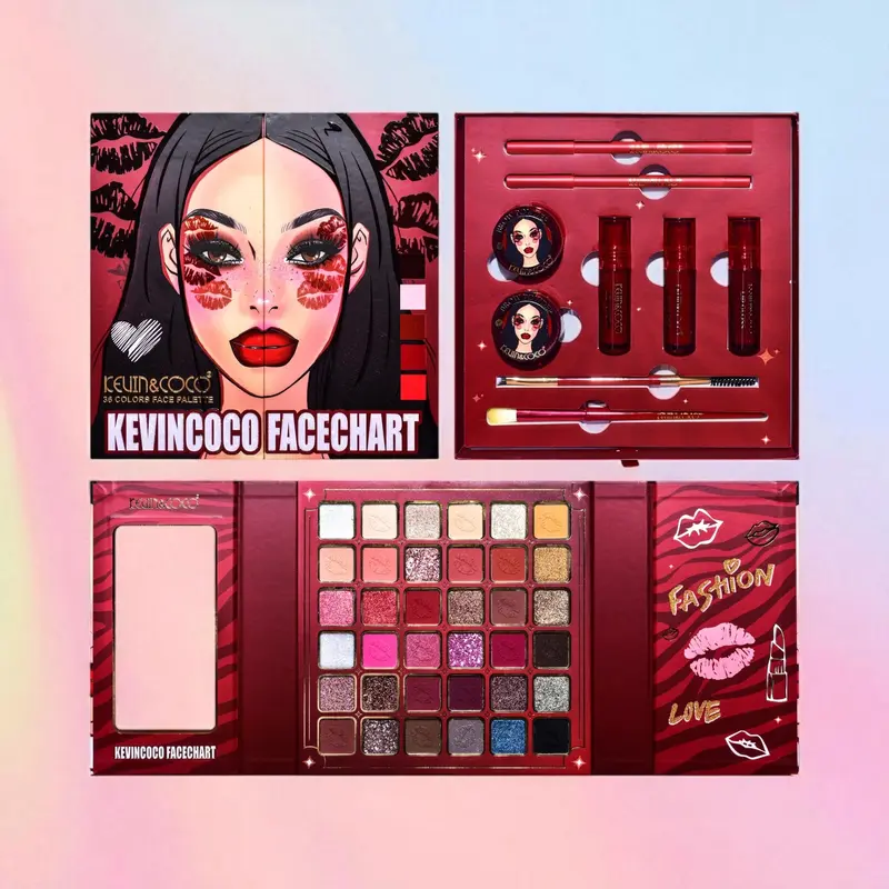 Lot de 3 Pièces - Coffret Maquillage - KC244867 - Kevin & Coco