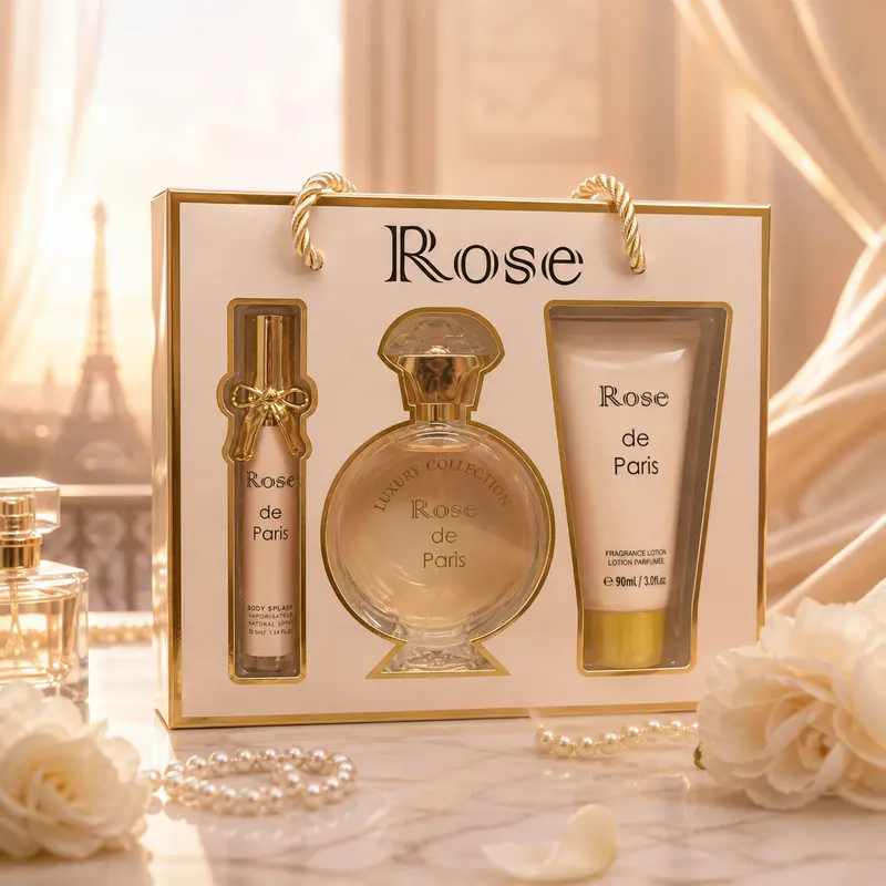 Lot de 3 Pièces - Coffret Parfum 3 Pièces Luxury - Laxuria