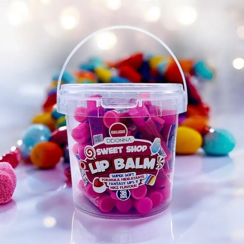 Lot de 36 Pièces - Sweet Shop Lip Balm - 12228C - D'donna