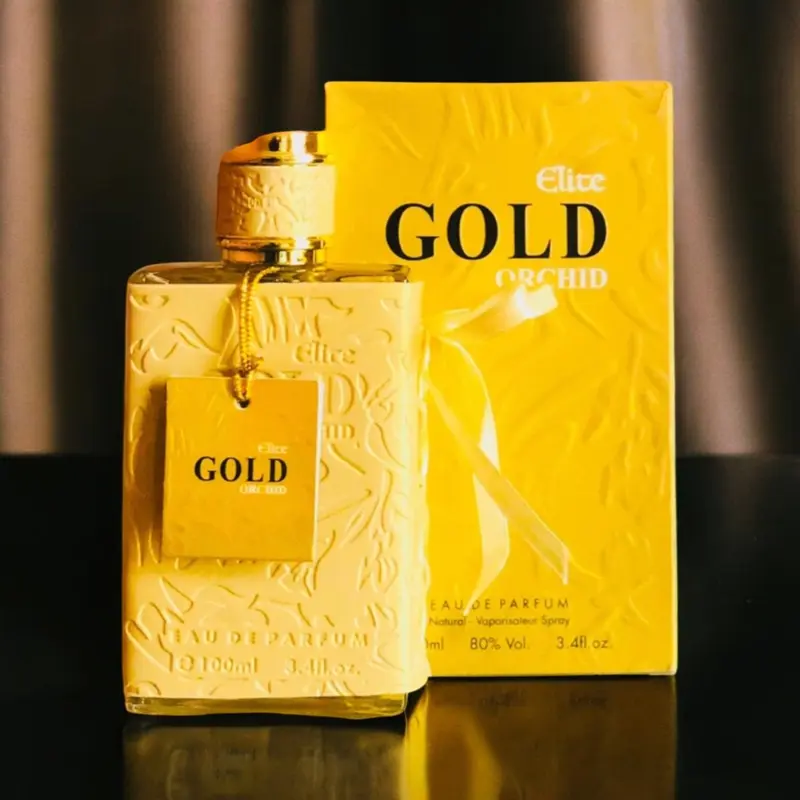 Lot de 4 (2.20 pièce ) Parfum elite gold orchid 100ML