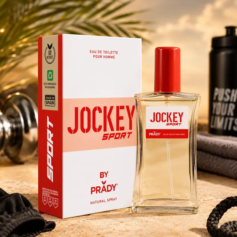 Lot de 4 Pièces - Eau de Parfum Jockey Sport - Prady