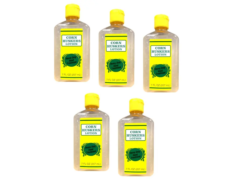 Lot de 5 Corn Huskers Lotion – Soin intensif pour mains sèches et rugueuses (207 ml chacun)