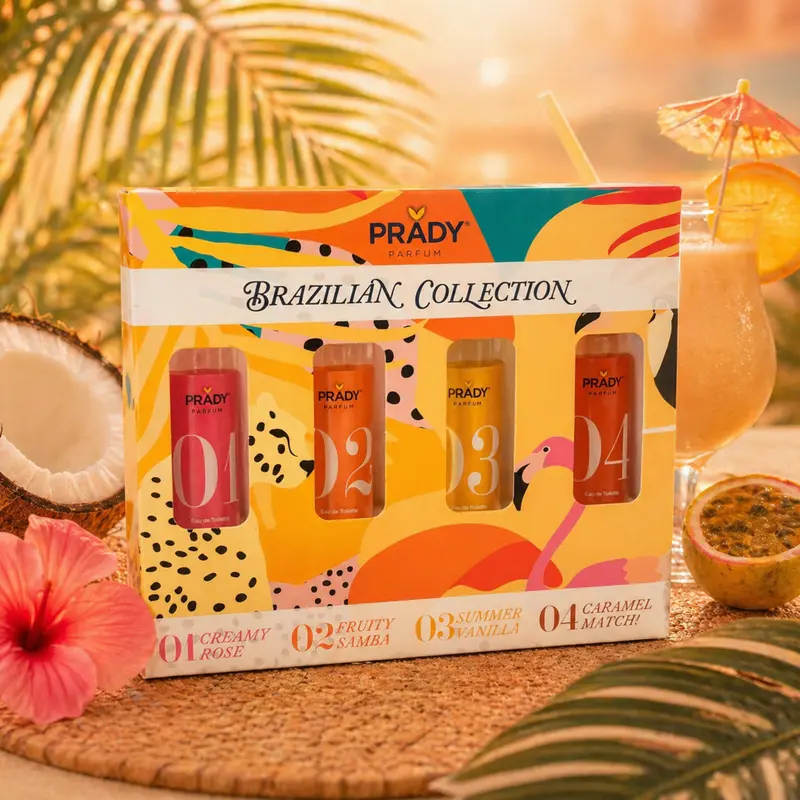 Lot de 5 Pièces - Coffret Découverte Brazilian Summer 33Ml - Prady