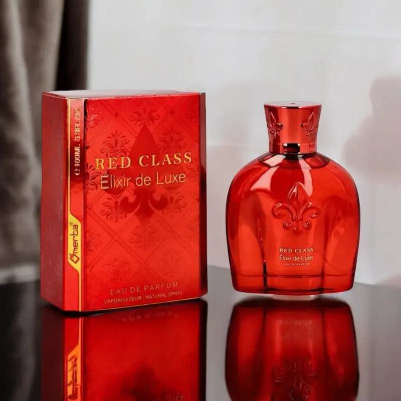Lot de 6 edt red class elixir de luxe de chez omerta OM163
