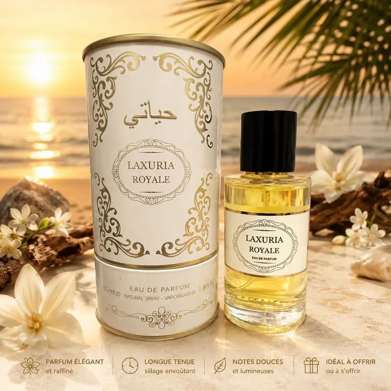 Lot de 6 Pièces - Collection Privé Laxuria Royale Yara Moi 50ML - Luxury Gold