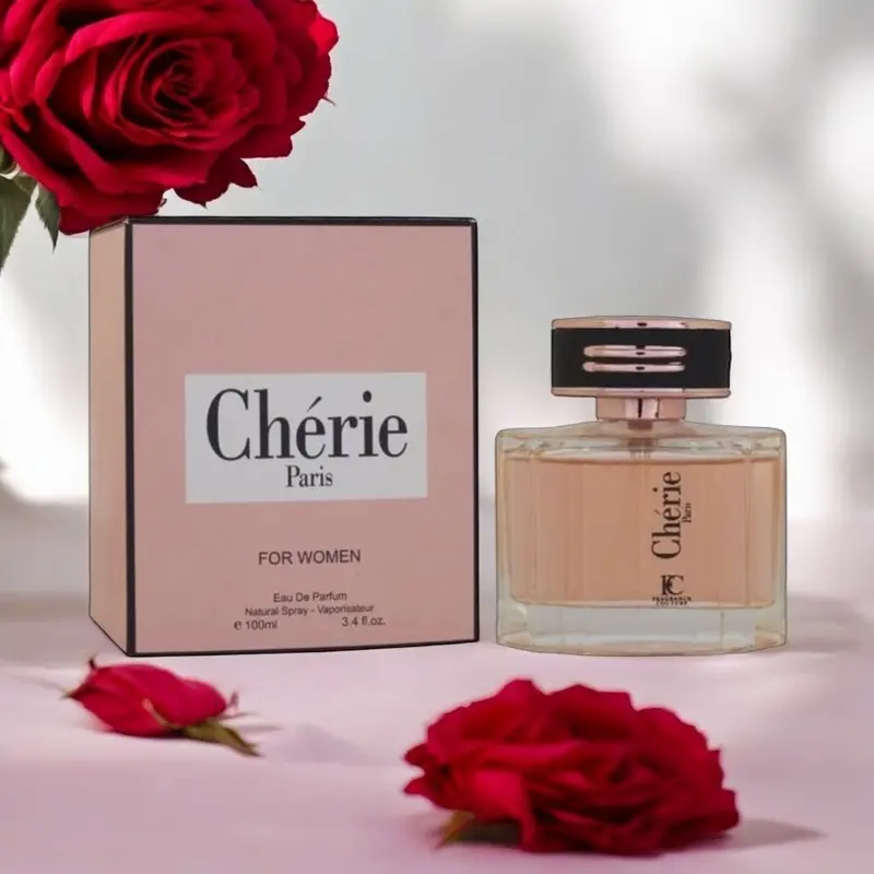 Lot de 6 Pièces - Eau de Parfum Cherie Paris pour femme 100ML - Fragrance Couture
