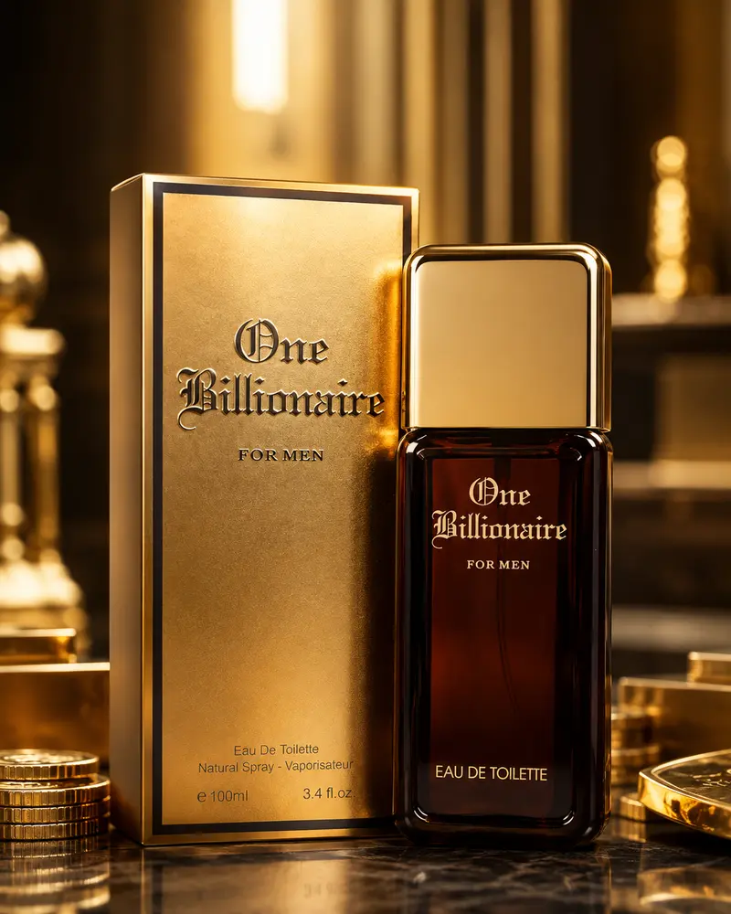 Lot de 6 Pièces - Eau de Parfum One Billionaire Pour Homme 100ML - Fragrance Couture