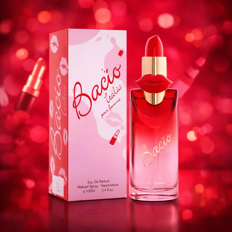 Lot de 6 Pièces - Parfum Bacio Italia Pour Femme 100ml - Fragrance Couture