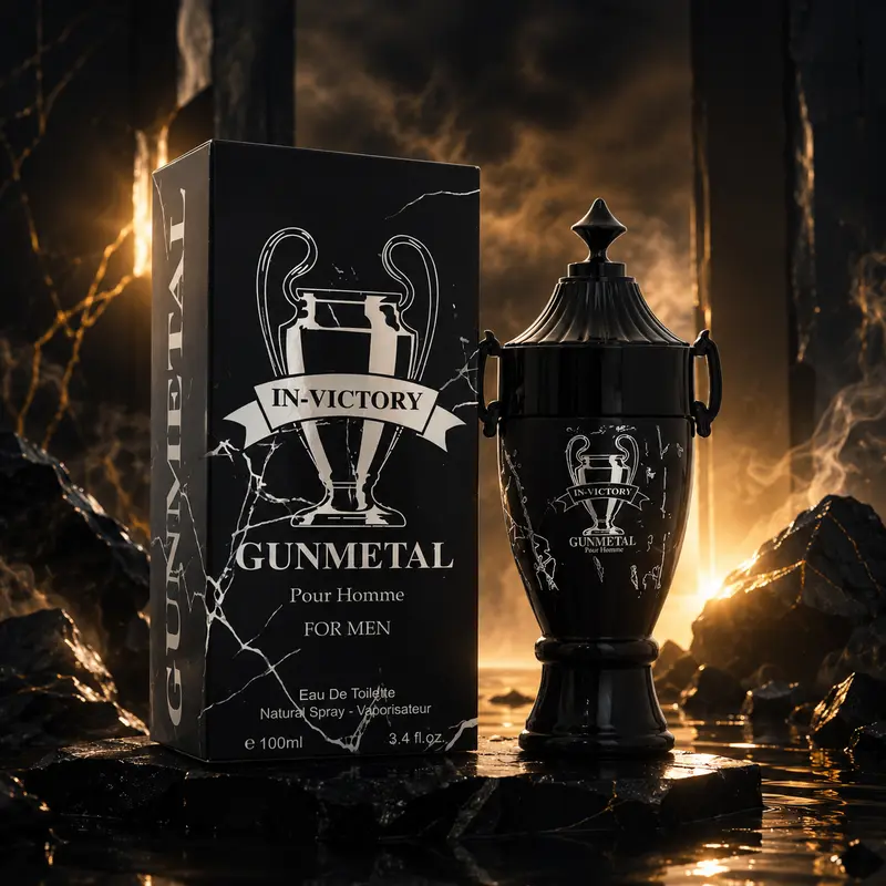 Lot de 6 Pièces - Parfum In Victory Gunmetal 100ml - Fragrance Couture