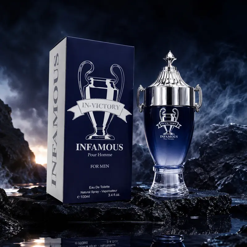 Lot de 6 Pièces - Parfum In Victory Infamous 100ml Homme - Fragrance Couture