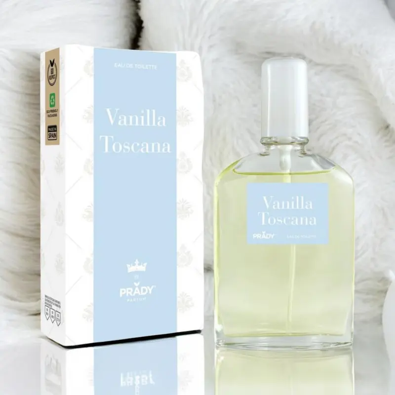 Lot de 6 Pièces - Parfum Vanille Toscana 90ml - Prady
