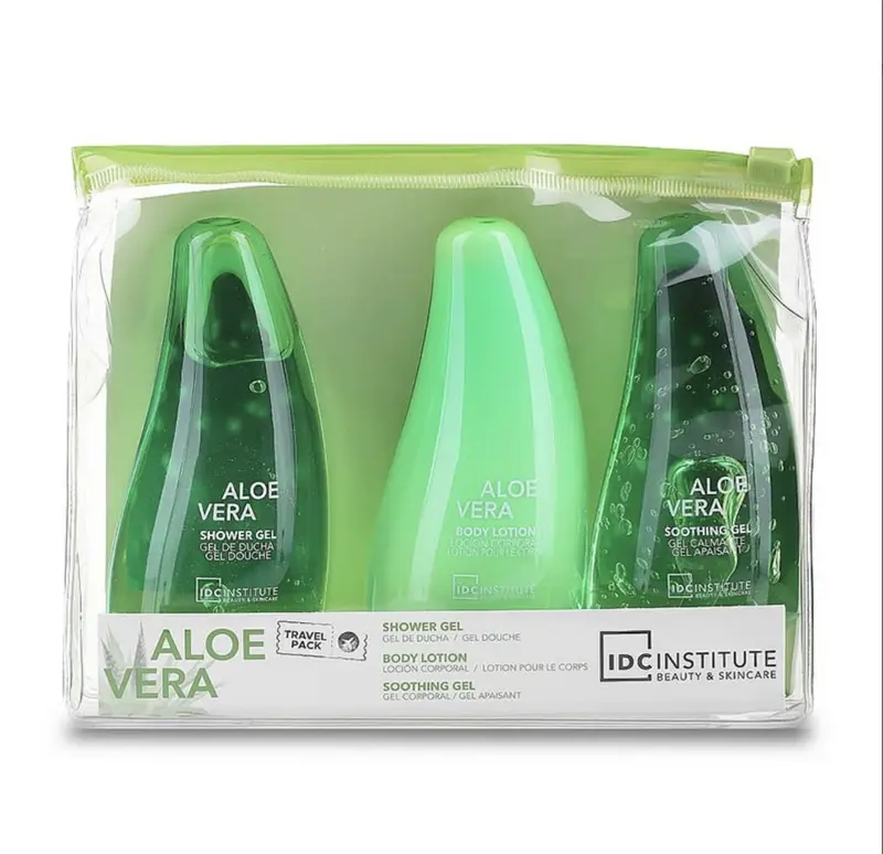 Lot de 6 pièces - Trousse Aloe Vera - Idc Institute - 42137