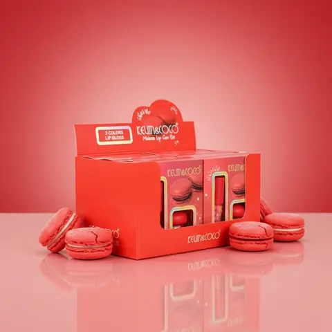 Lot de 6 - Set pour les Lèvres Painted Dream Macaron - Kevin & Coco