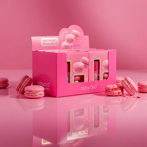 Lot de 6 - Set pour les Lèvres Painted Dream Macaron Pink - Kevin & Coco