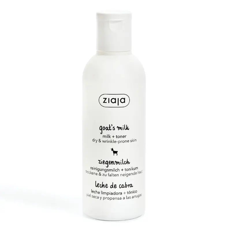 Lotion démaquillante et Hydratante - Lait de chèvre