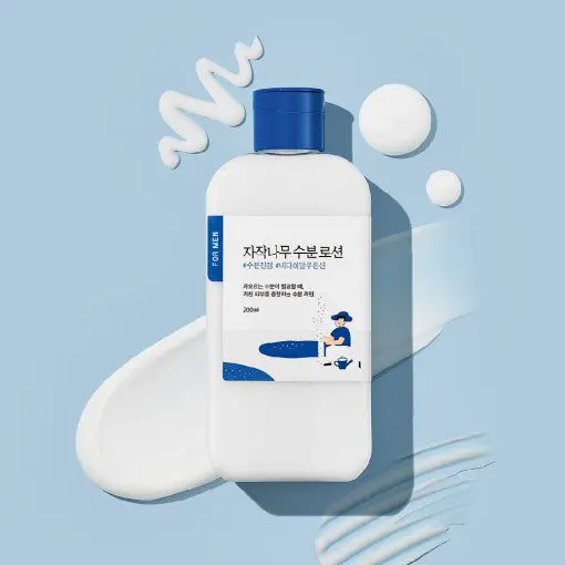 Lotion hydratante au jus de bouleau Round Lab pour hommes 200 ml
