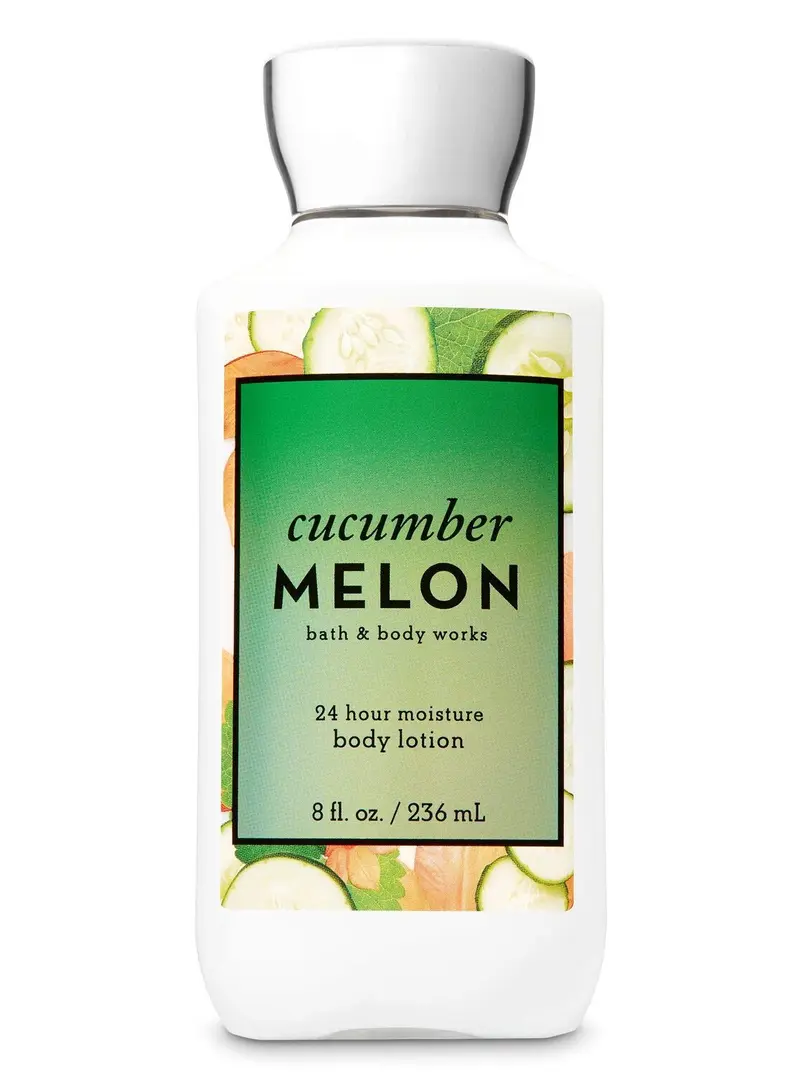 Lotion pour le corps Bath & Body Works au beurre de karité et vitamine E – Cucumber Melon, 8 oz