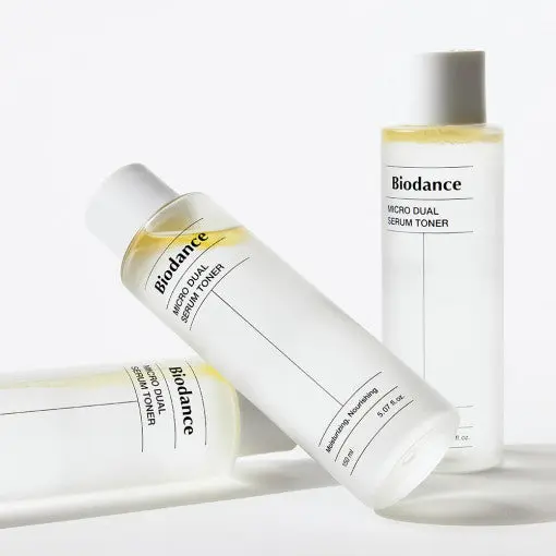 Lotion tonique sérum double micro Biodance 150 ml
