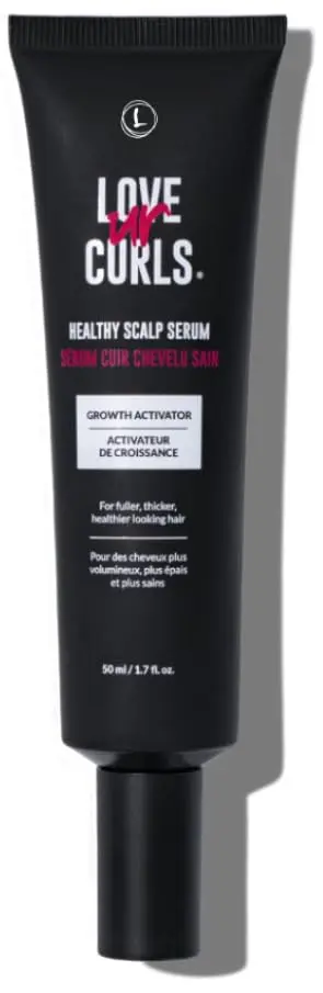 Love Ur Curls – Sérum Cuir Chevelu et Croissance, Curcuma & Basilic, 50 mL – Végan