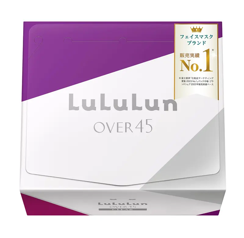 Lululun Masque Visage Anti-âge 32EA – Pour Femmes et Hommes | Iris, Extraits Marins et Squalane